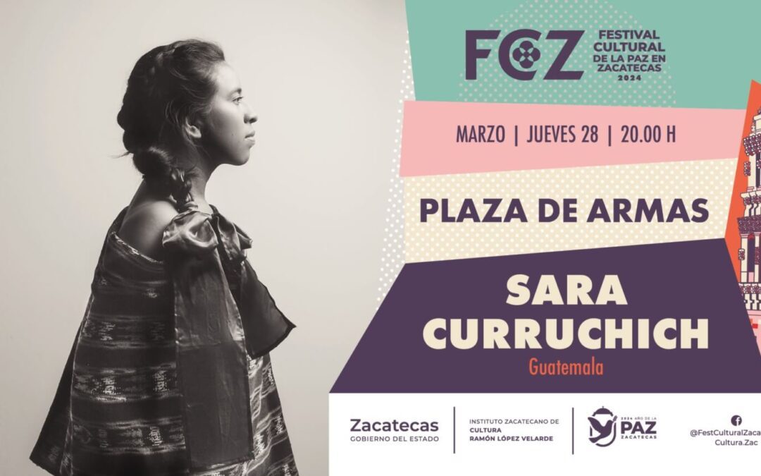Sara Curruchich en Zacatecas